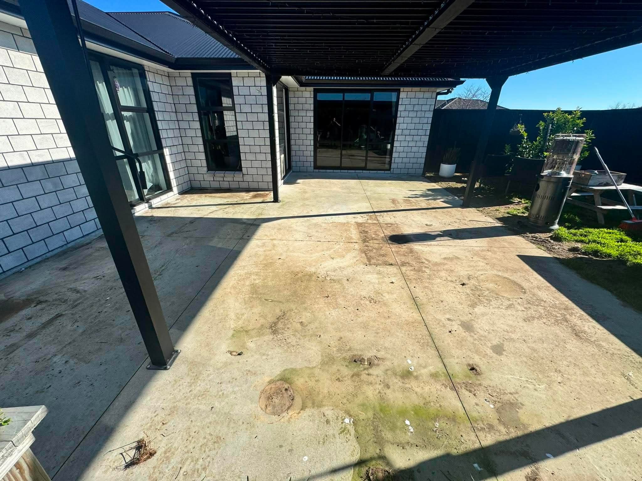 Before, Concrete Restoration in Matamata